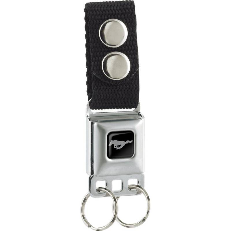 Buckle-Down Unisex-Schlüsselanhänger mit Schnalle, Mustang-Schlüsselanhänger, mehrfarbig, Einheitsgröße, Mehrfarbig, Einheitsgröße von Buckle-Down