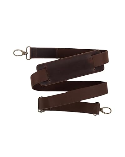 Buckle & Seam Taschengurt Taschengurte Zum Wechseln Schultergurt Für Taschen Tragegurt Schulterriemen Gurt Tasche Taschenriemen Gurte Breit Umhängetasche Riemen Bag Strap Handtaschen (Braun) von Buckle & Seam