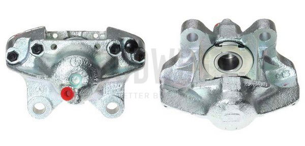Bremssattel Hinterachse links hinter der Achse Budweg 34378 von Budweg