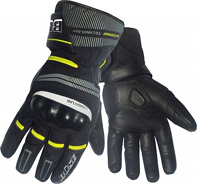 Büse Brandon, Handschuhe wasserdicht - Schwarz/Neon-Gelb/Grau - 10 von Büse