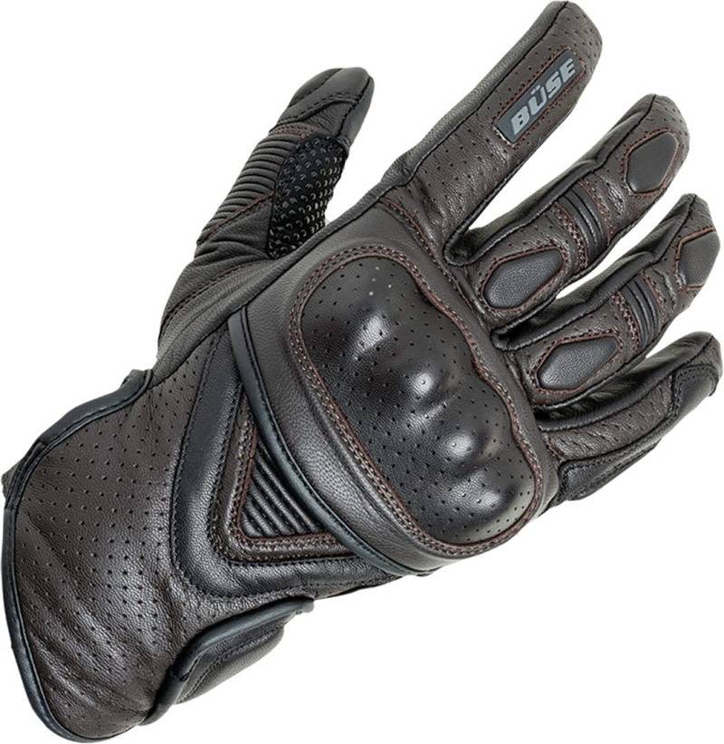 Büse Cafe Racer perforierte Motorrad Handschuhe von Büse