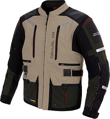 Büse Gravel XR, Textiljacke wasserdicht Damen - Beige/Schwarz - 44 von Büse