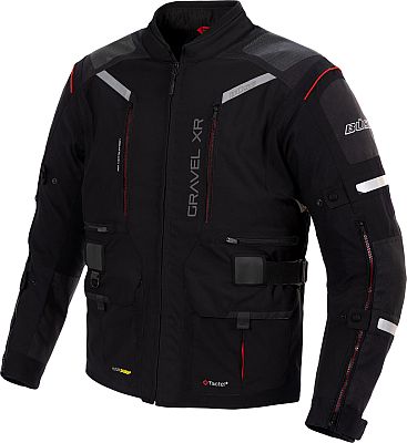 Büse Gravel XR, Textiljacke wasserdicht - Schwarz - 52 von Büse