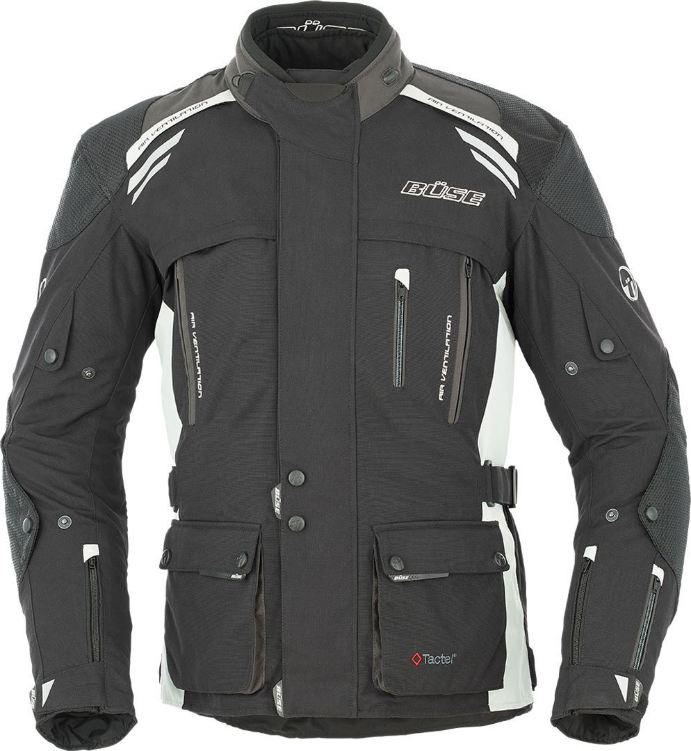 Büse Highland Motorrad Textiljacke 60 Schwarz/Hellgrau Büse Highland Motorrad Textiljacke 60 Schwarz/Hellgrau von Büse