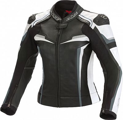 Büse Mille, Lederjacke Damen - Schwarz/Weiß/Grau - 36 Büse Mille, Lederjacke Damen - Schwarz/Weiß/Grau - 36 von Büse