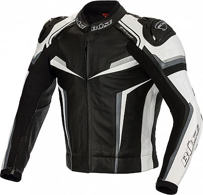Büse Mille, Lederjacke - Schwarz/Weiß/Grau - 56 Büse Mille, Lederjacke - Schwarz/Weiß/Grau - 56 von Büse
