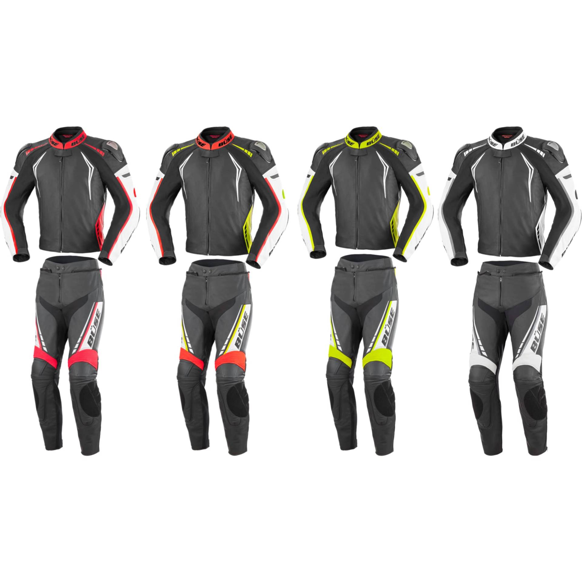Büse Silverstone Pro 2-Teiler Damen Motorrad Lederkombi Schwarz/Weiß/Grün 44 Büse Silverstone Pro 2-Teiler Damen Motorrad Lederkombi Schwarz/Weiß/Grün 44 von Büse