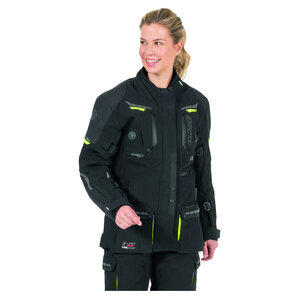 Büse Storm Damen Textiljacke Schwarz Neon Gelb von Büse