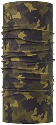 Buff Original Hunter Military, Multifunktionstuch - Oliv/Dunkelgrün - Einheitsgröße von Buff