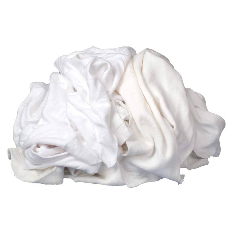 Buffalo Industries (10521 Stofflappen, recycelt, 0,5 kg, Weiß von Buffalo Industries