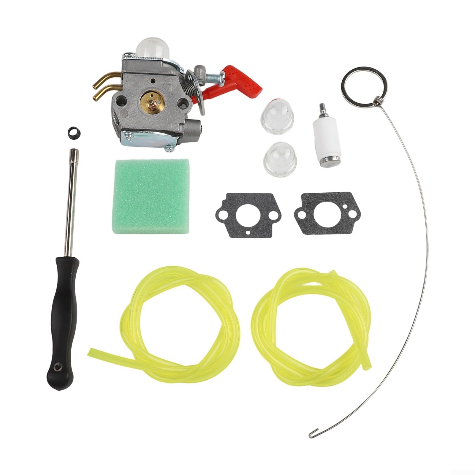Bulevisiter Stahl Vergaser Kit Kraftstoffsystem Ersatz Rasentrimmer Vergaser Kompatibel mit Trimmer Serie HBC18 HBC28 HBC30 HLT15 HLT16 HLT18 HLT28 Bulevisiter Stahl Vergaser Kit Kraftstoffsystem Ersatz Rasentrimmer Vergaser Kompatibel mit Trimmer Serie HBC18 HBC28 HBC30 HLT15 HLT16 HLT18 HLT28 von Bulevisiter