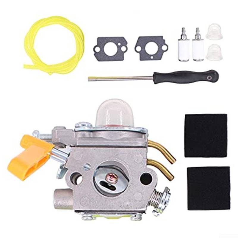 Rasenmäher-Vergaser-Ersatzset, kompatibel mit RY RBC30SESA RBC30SBSA RHT2660DA RLT30CESA ORLT30PRT Vergaser-Kit von Bulevisiter