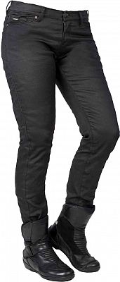 Bull-it SR6 Oil Skin, Jeans Damen - Schwarz - 30 von Bull-it