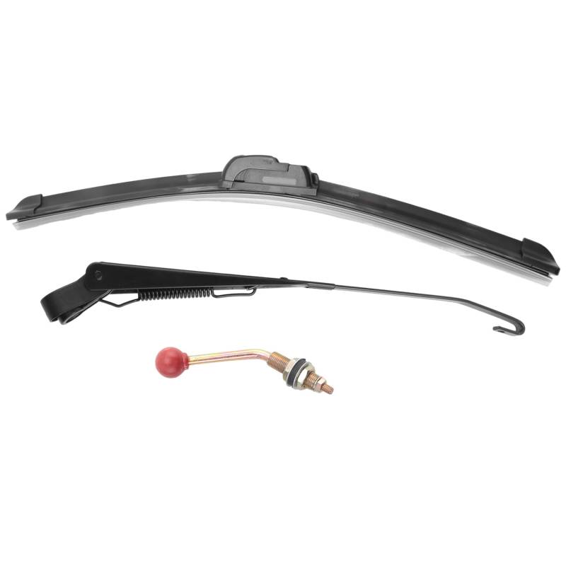 Bumdenuu 350X400MM Manueller UTV Scheibenwischer 15,7 Zoll Wischer Satz für Polaris RZR 800 900 1000 Can Am von Bumdenuu