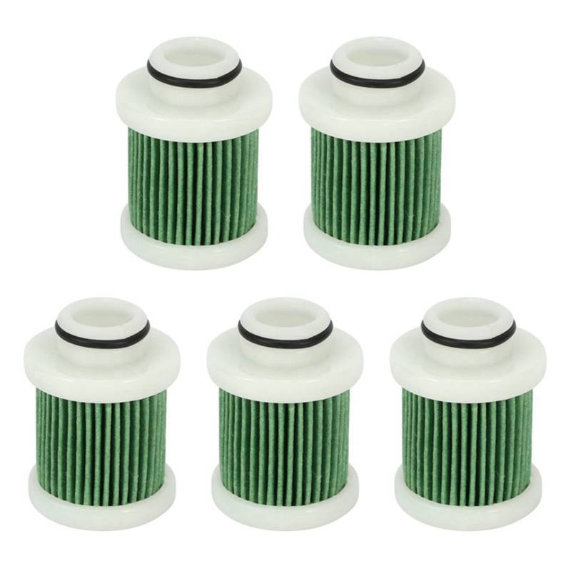 Bumdenuu 5 Stück 6D8-WS24A-00 Kraftstofffilter 4-Takt für 40-115 PS F40A F50 T50 F60 T60 Benzinmotor, Außenfilter von Bumdenuu