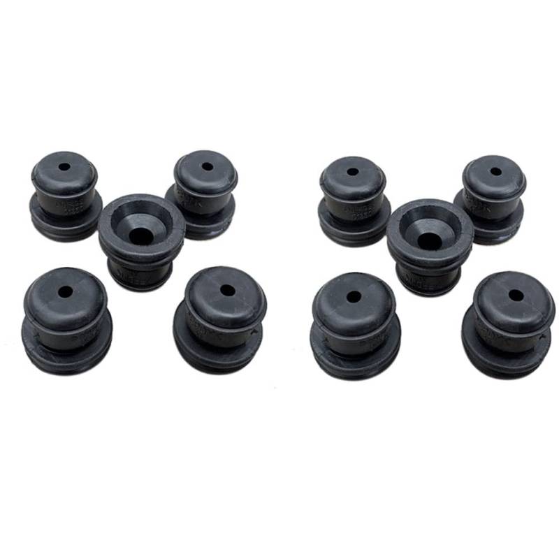 Bumdenuu 90480-16049 10 StüCke Motor Aussehen Abdeckung Motorabdeckung Kissen für Toyota 13 18 15-17 Corolla 2014-2018 von Bumdenuu