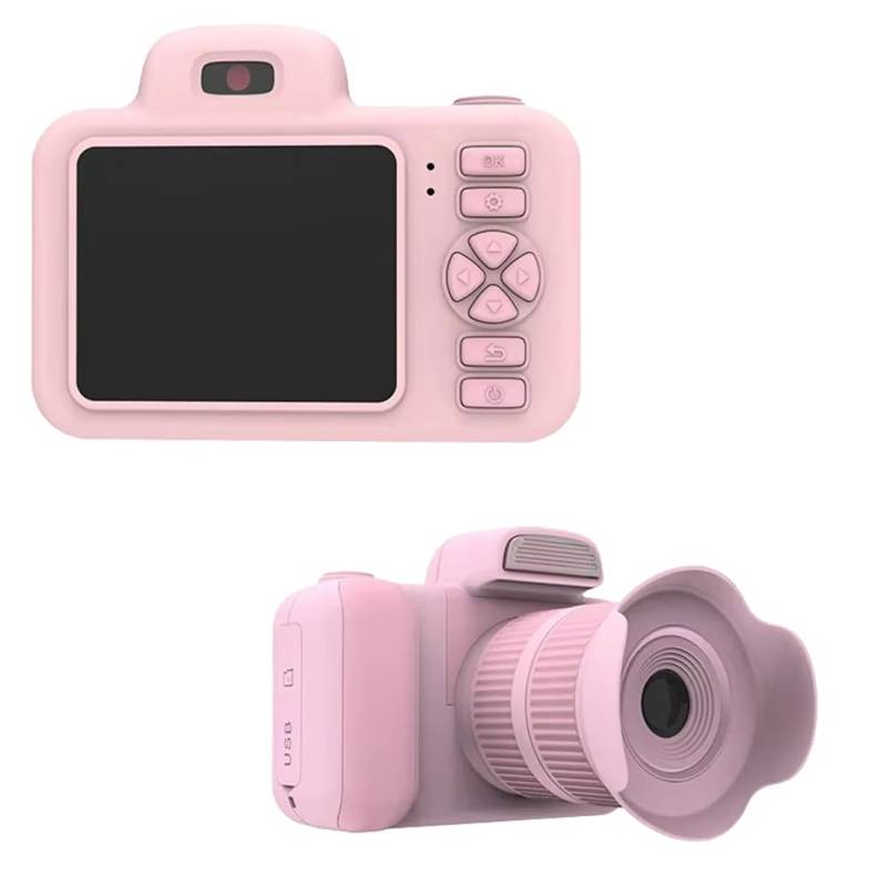 Bumiva 1080P Digitalkamera mit Foto Video Mini Kamera 2,0 Bildschirm Digitalzoom Kamera für Kind Rosa von Bumiva
