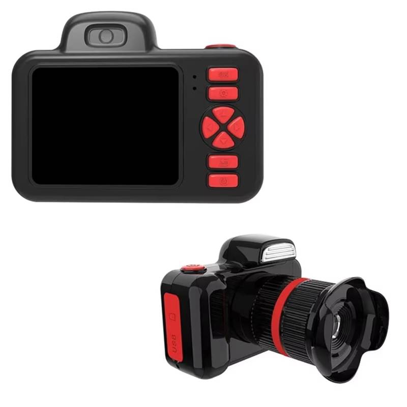 Bumiva 1080P Digitalkamera mit Foto-Video-Minikamera 2,0-Bildschirm Digitalzoomkamera für Kinder Schwarz von Bumiva
