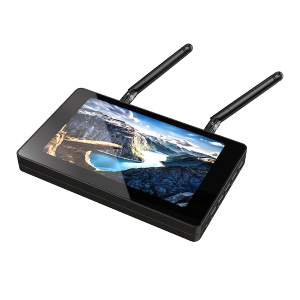 Bumiva 5-Drohnendisplay DVR IPS 800x480 5,8G 40CH Diversity-Empfänger 1000Lux FPV HD-Display für RC-Drohnen-Funksteuerung Bumiva 5-Drohnendisplay DVR IPS 800x480 5,8G 40CH Diversity-Empfänger 1000Lux FPV HD-Display für RC-Drohnen-Funksteuerung von Bumiva