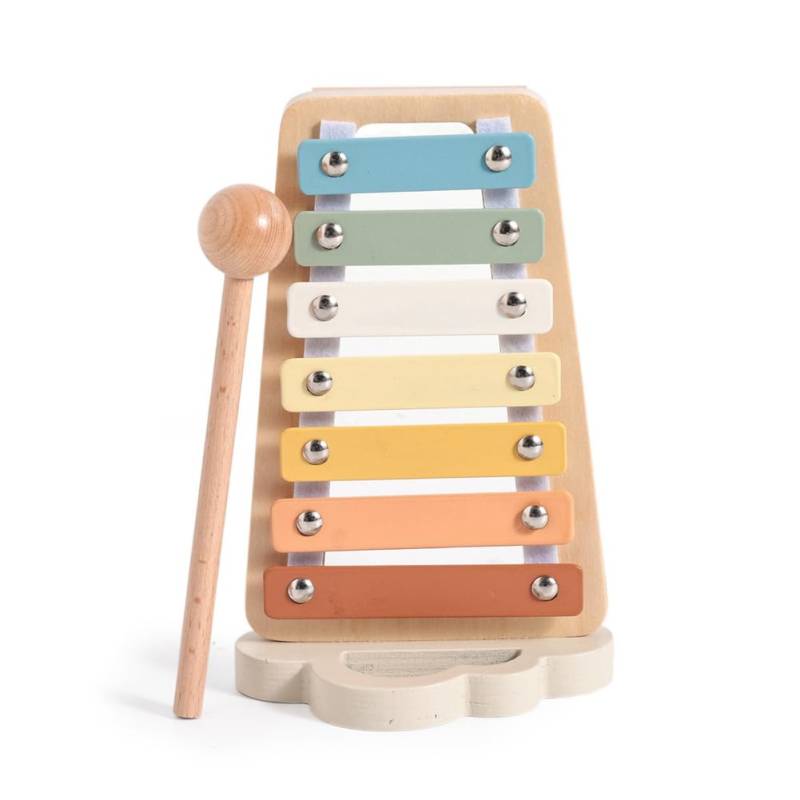 Bumiva Kinder-Musikspielzeug Frühpädagogik Hörexperimente Kinderspielzeug Cartoon-Musikinstrumente Kinderspielzeug Wolkenklavier von Bumiva