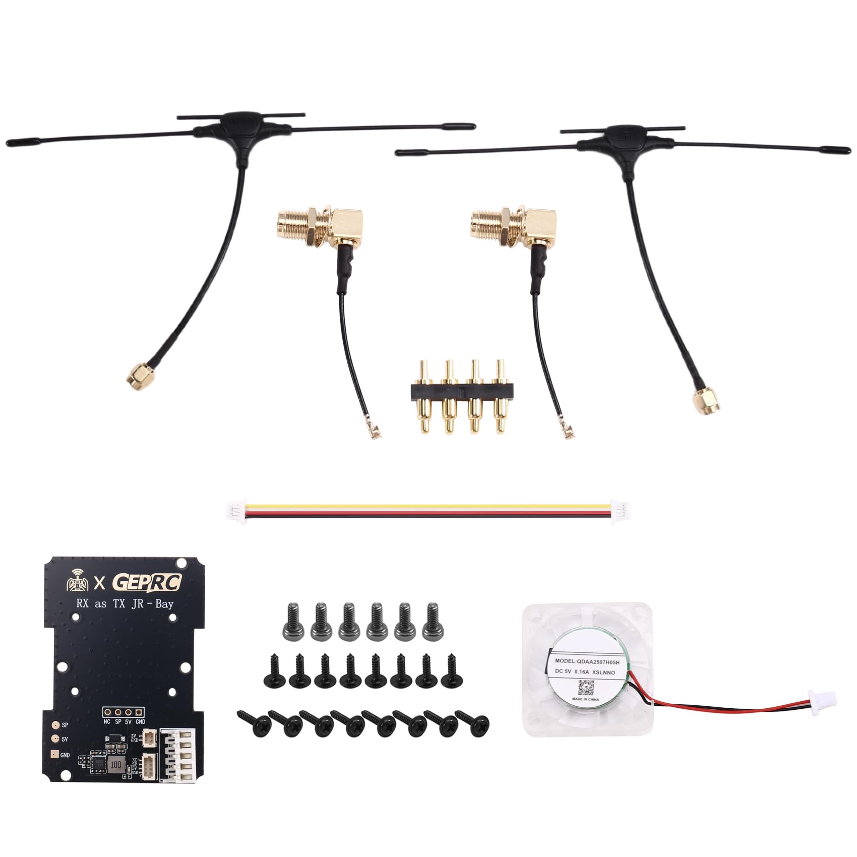 Bumiva RX Als TX JR-Bay-Modifikationskit Empfänger Gepaart 915M/2.4G Dual- für FPV-Langstrecken-Drohnen-RC-Flugzeug DIY-Teil Bumiva RX Als TX JR-Bay-Modifikationskit Empfänger Gepaart 915M/2.4G Dual- für FPV-Langstrecken-Drohnen-RC-Flugzeug DIY-Teil von Bumiva