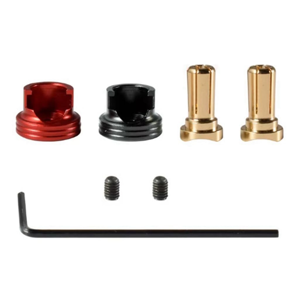 Bumiva Schweißfreies Hard-Shell-Metallkühlkörper Bananenstecker-Set für 1/10 Off-Road Truck RC Upgrade-Teile 5mm Bumiva Schweißfreies Hard-Shell-Metallkühlkörper Bananenstecker-Set für 1/10 Off-Road Truck RC Upgrade-Teile 5mm von Bumiva
