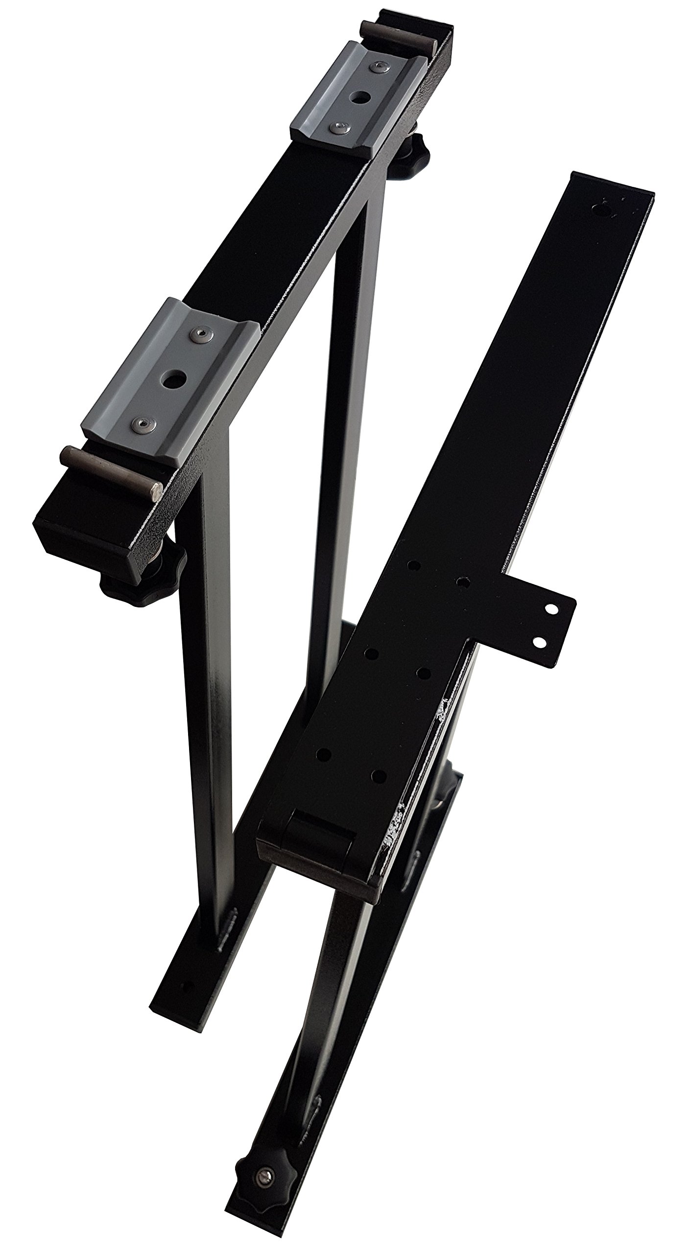 Bus-Boxx Multiflexboard klappbar für VW T5, T6, T6.1 – Höhenverstellbar, Bettverlängerung und Stauraumlösung, 51 cm Höhe (Klappbar, Schwarz, Ohne Gasdruckfeder) Bus-Boxx Multiflexboard klappbar für VW T5, T6, T6.1 – Höhenverstellbar, Bettverlängerung und Stauraumlösung, 51 cm Höhe (Klappbar, Schwarz, Ohne Gasdruckfeder) von Bus-Boxx