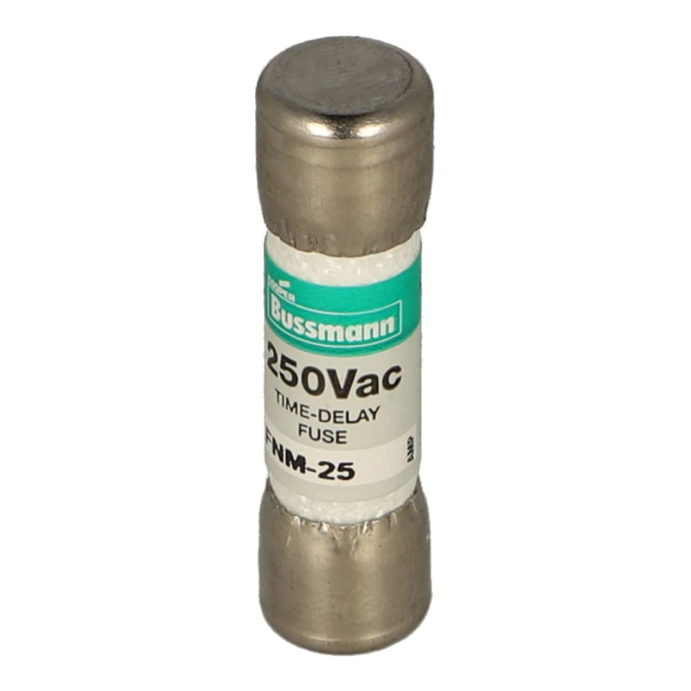FNM-25 | BUSSMANN MIDGET FUSE - LOW VOLTAGE - NORTH AMERICAN DIVISION | Pack of 10 von Bussmann