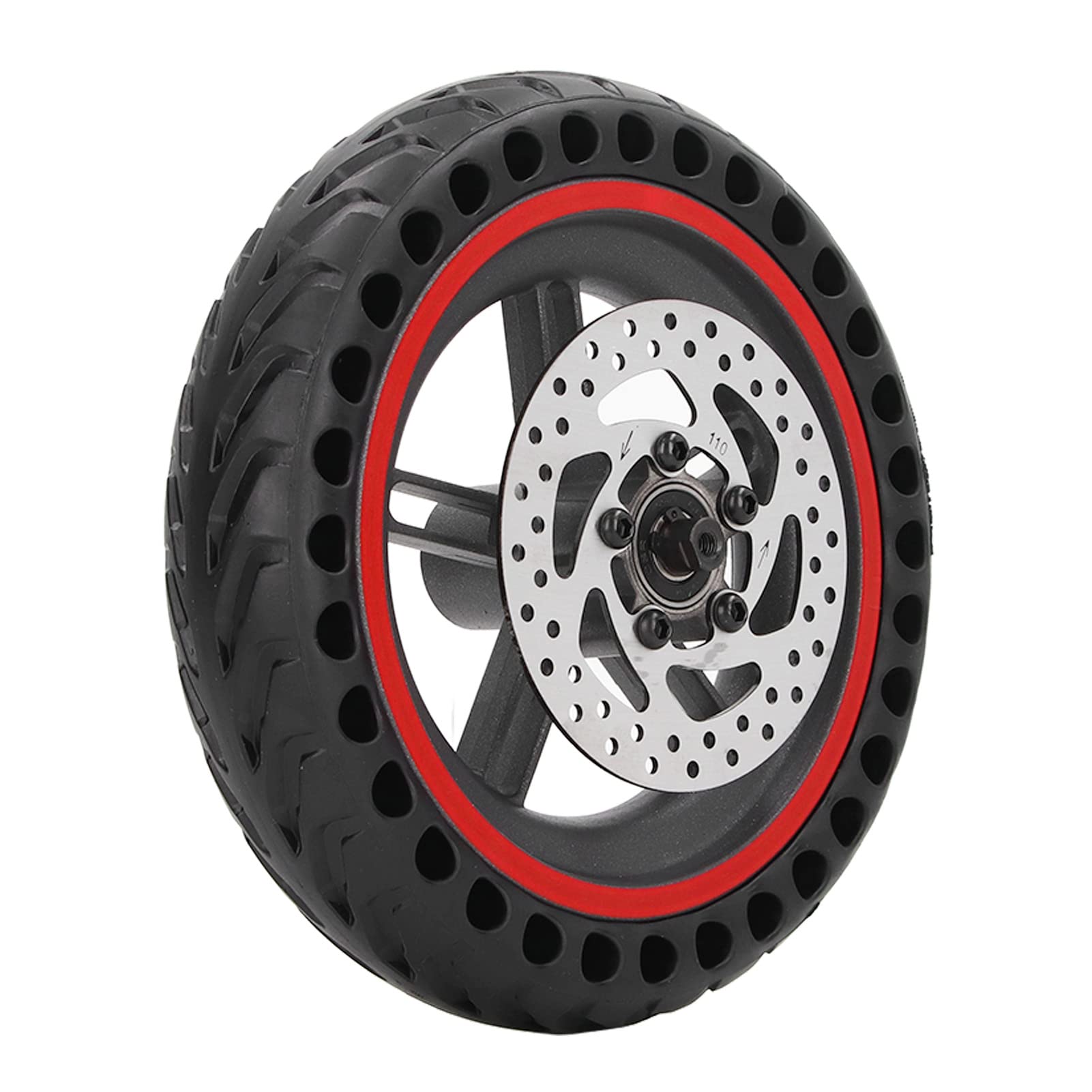 BuyWeek Elektroroller Hinterrad Reifen für Xiaomi M365 1S, E-Scooter Rad Reifen 110 mm Scheibenbremsen Hinterradreifenersatz Rot BuyWeek Elektroroller Hinterrad Reifen für Xiaomi M365 1S, E-Scooter Rad Reifen 110 mm Scheibenbremsen Hinterradreifenersatz Rot von BuyWeek