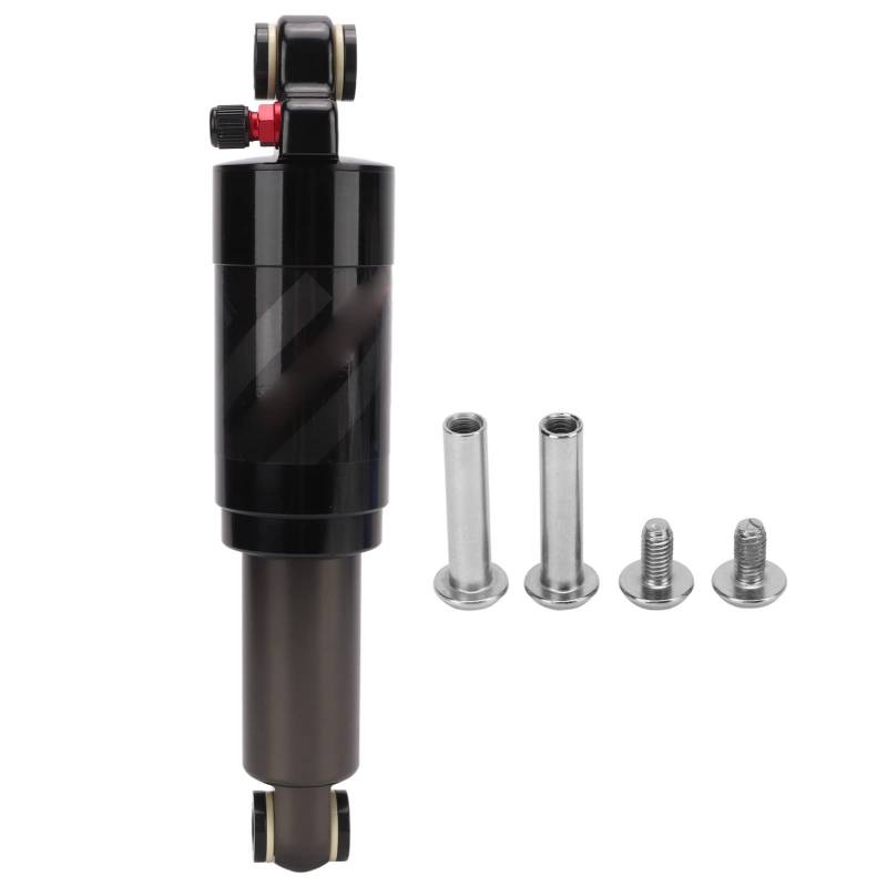 BuyWeek Fahrrad Stoßdämpfer Hinten, 190 mm Fahrrad Hinterradfederungs Stoßdämpfer Vibrationen Reduzieren Dichtungsdesign Fahrrad Hinterradstoßdämpfer für Mountainbike Roller von BuyWeek