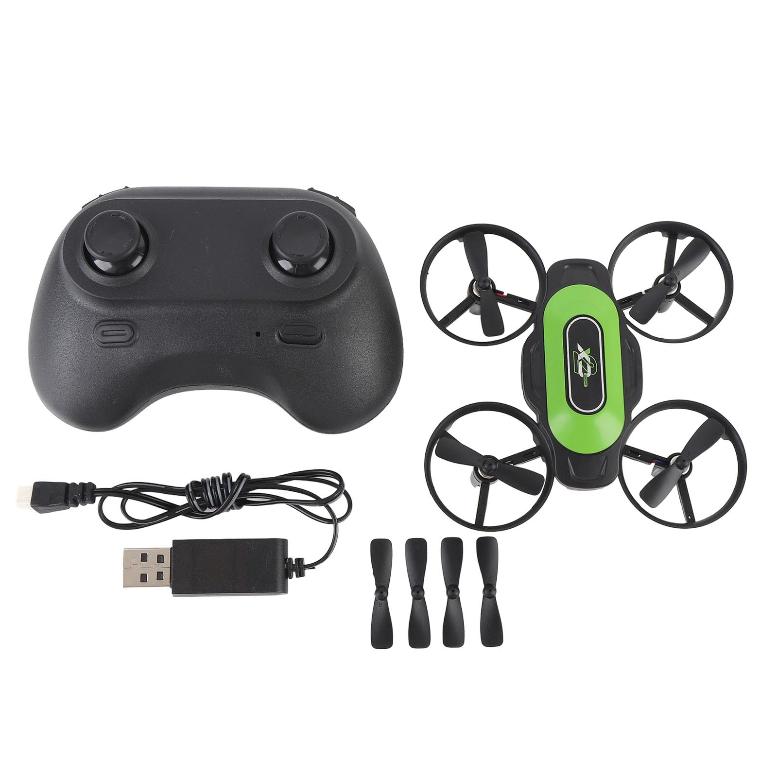 BuyWeek Mini Drohne, RC Quadrocopter 2.4Ghz 360° One Key Start Höhenhaltung RC Drohne für Kinder (2 Batterien) von BuyWeek
