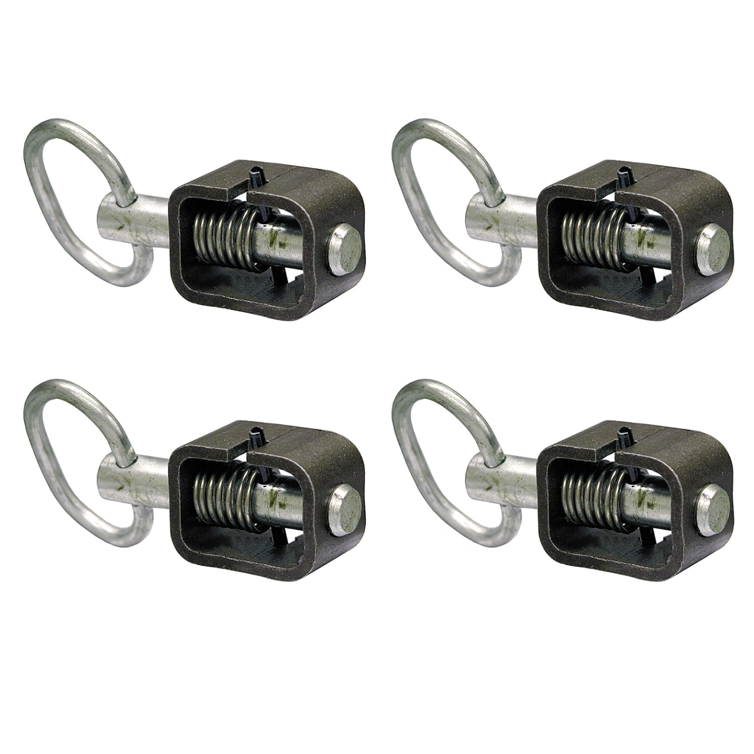 Buyers Products B2598H Anschweißbare Federverriegelung mit einfachem Rohr, 4 Stück, federbelasteter Bolzen, 11,9 x 6,4 cm, wärmebehandelter Stift, Allzweck-Torriegel Buyers Products B2598H Anschweißbare Federverriegelung mit einfachem Rohr, 4 Stück, federbelasteter Bolzen, 11,9 x 6,4 cm, wärmebehandelter Stift, Allzweck-Torriegel von Buyers Products