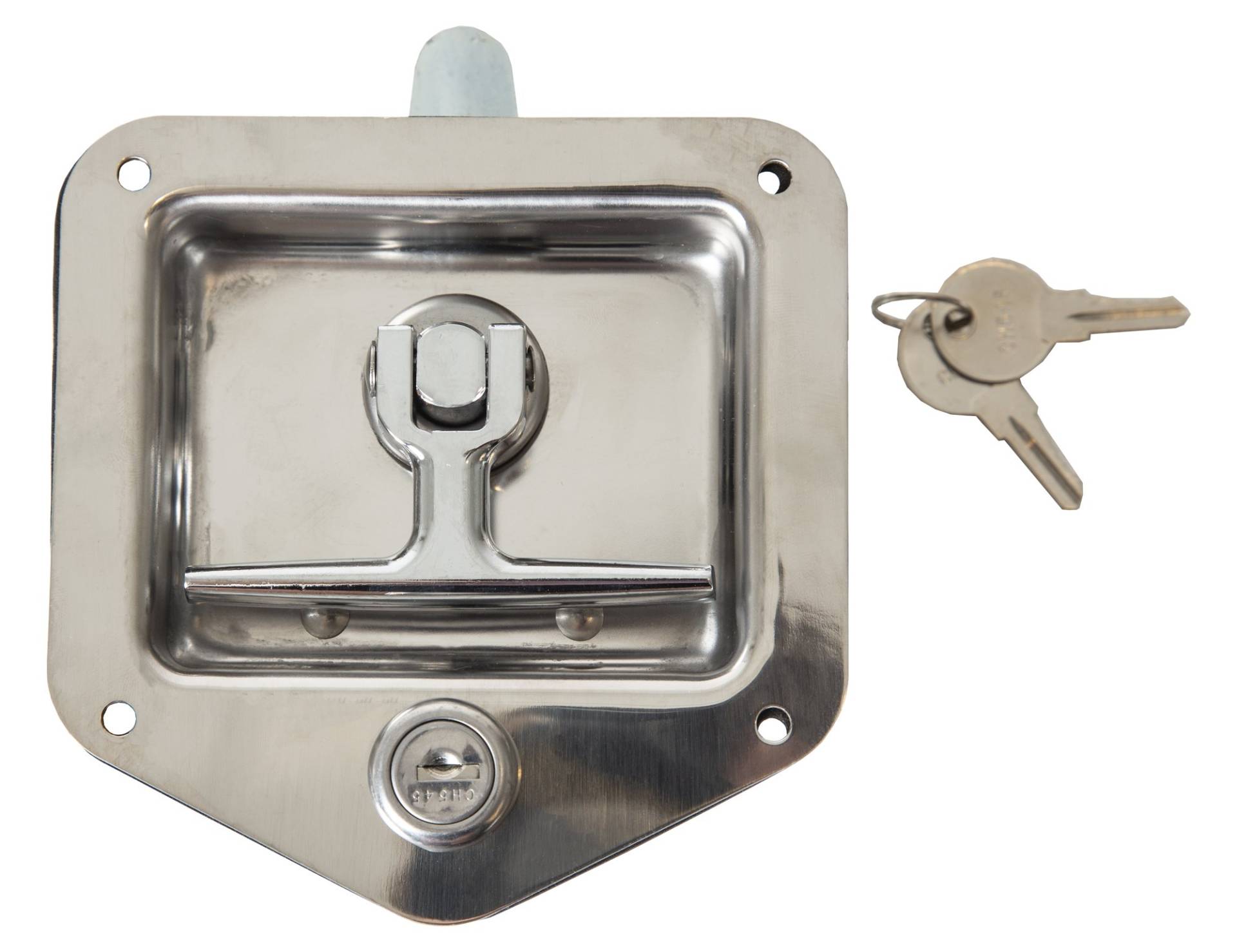 Buyers Products L8815 T-Griffriegel, Verriegelung mit Dichtung, mit 2 Schlüsseln, polierter Edelstahl, für LKW-Bett-Werkzeugkästen, Anhängertüren, Wohnmobile, Wohnmobile, LKW-Kappenriegel Buyers Products L8815 T-Griffriegel, Verriegelung mit Dichtung, mit 2 Schlüsseln, polierter Edelstahl, für LKW-Bett-Werkzeugkästen, Anhängertüren, Wohnmobile, Wohnmobile, LKW-Kappenriegel von Buyers Products