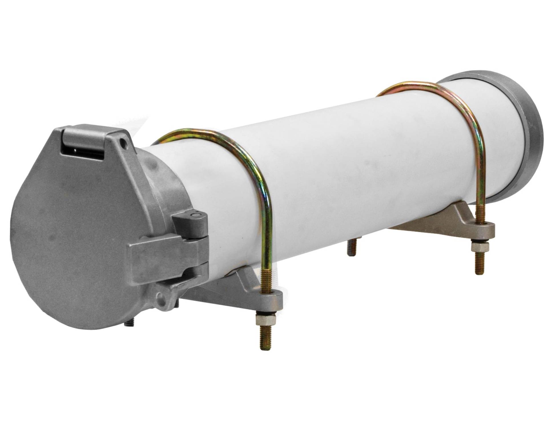 Buyers Products CC400 PVC-Rohrträger-Set, 10,2 cm Durchmesser, Montagezubehör inklusive, federbelasteter Riegel, wetterbeständige Türdichtung Buyers Products CC400 PVC-Rohrträger-Set, 10,2 cm Durchmesser, Montagezubehör inklusive, federbelasteter Riegel, wetterbeständige Türdichtung von Buyers Products