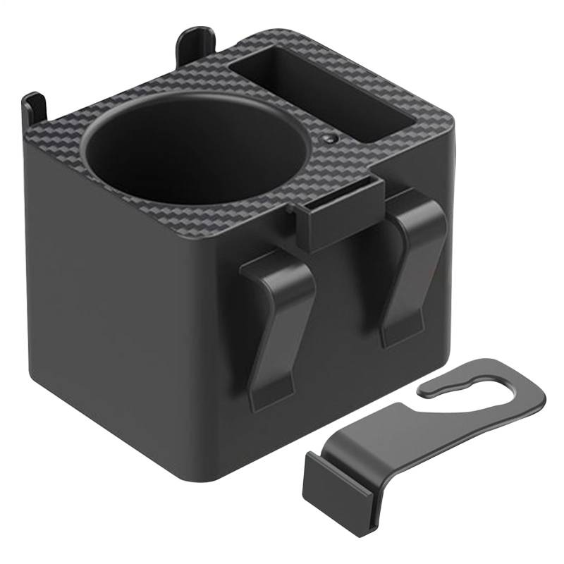 Autobecher -Becher -Halter -Aufbewahrungsbox, Veranstalter des Autokassenhalters, Rücksitzbox der Rücksitz, leichtes, Robustes Material, 11,7 x 12,7 x 9 cm, für vordere oder hintere Sitze von Byeaon