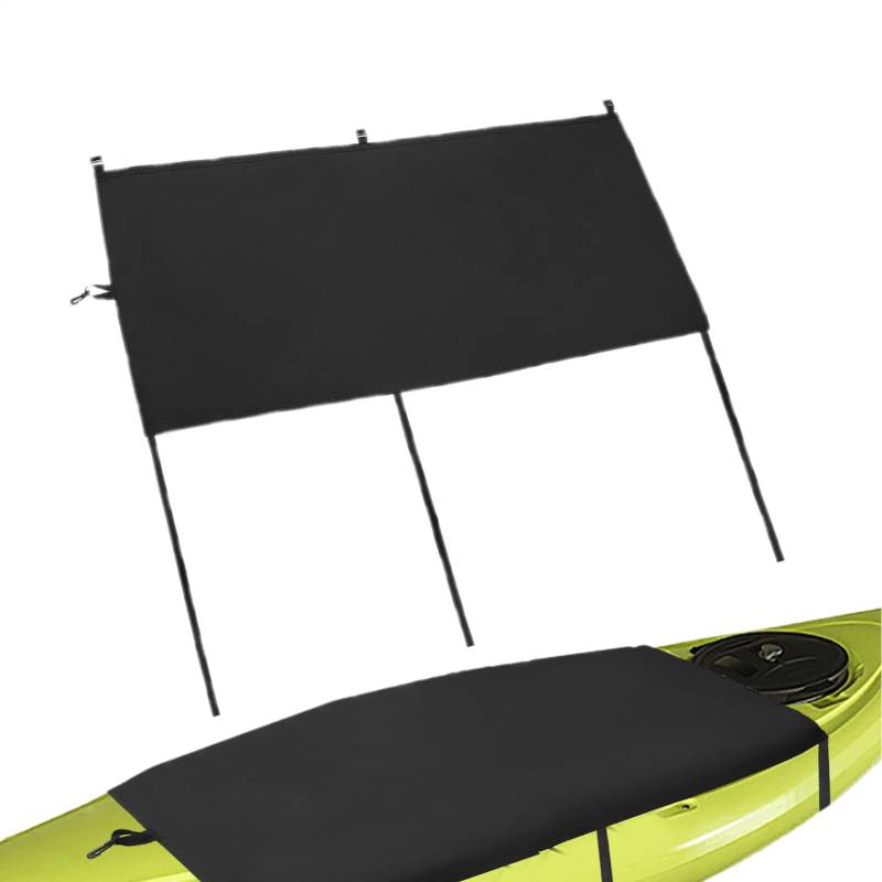 Kajak-Cockpit-Abdeckung, Cockpit-Dichtung, staubdichte Kajakkappe, sichere Abdeckung, Reisekomfort, 76,2 x 129,5 cm oder Aufbewahrung und Transport im Freien von Byeaon