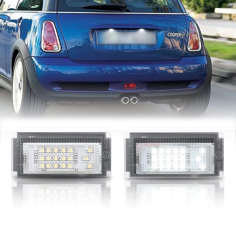 Bynome Led Kennzeichenbeleuchtung Glühbirnen CanBus Fehlerfrei Nummernschil für Mini Cooper R50 R52 R53,2 Stuecke Bynome Led Kennzeichenbeleuchtung Glühbirnen CanBus Fehlerfrei Nummernschil für Mini Cooper R50 R52 R53,2 Stuecke von Bynome