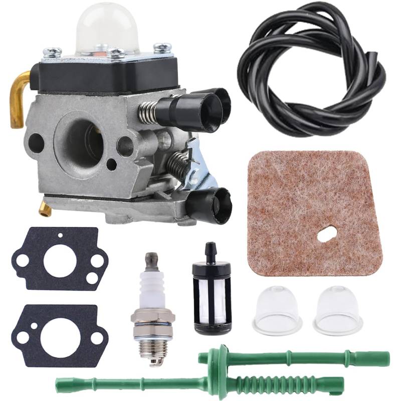 Bynor FS85 Carburetor Kit Fit for Stihl FS75 FS80 FS85 HS75 HS80 HS85 HL75 FH75 HT70 HT75 KM80 KM85 SP80 SP85 FC75 FC85 String Trimmer Parts W/Maintenance Kit Y von Bynor