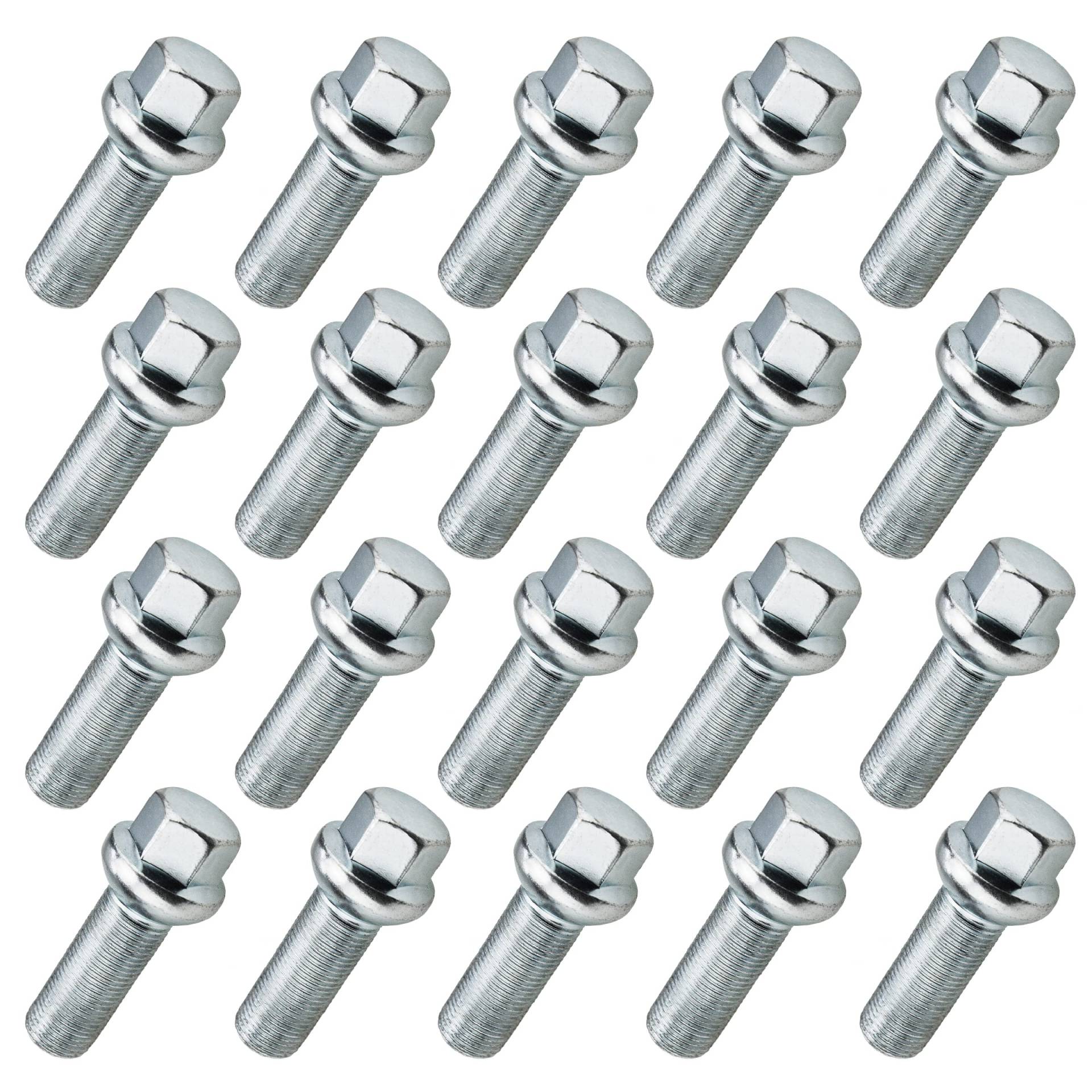 C CARBONADO 20x Radschrauben Radbolzen M15x1,25 35mm Kugel SW17 Längenauswahl für GLE GLS ab 2018 C CARBONADO 20x Radschrauben Radbolzen M15x1,25 35mm Kugel SW17 Längenauswahl für GLE GLS ab 2018 von C CARBONADO