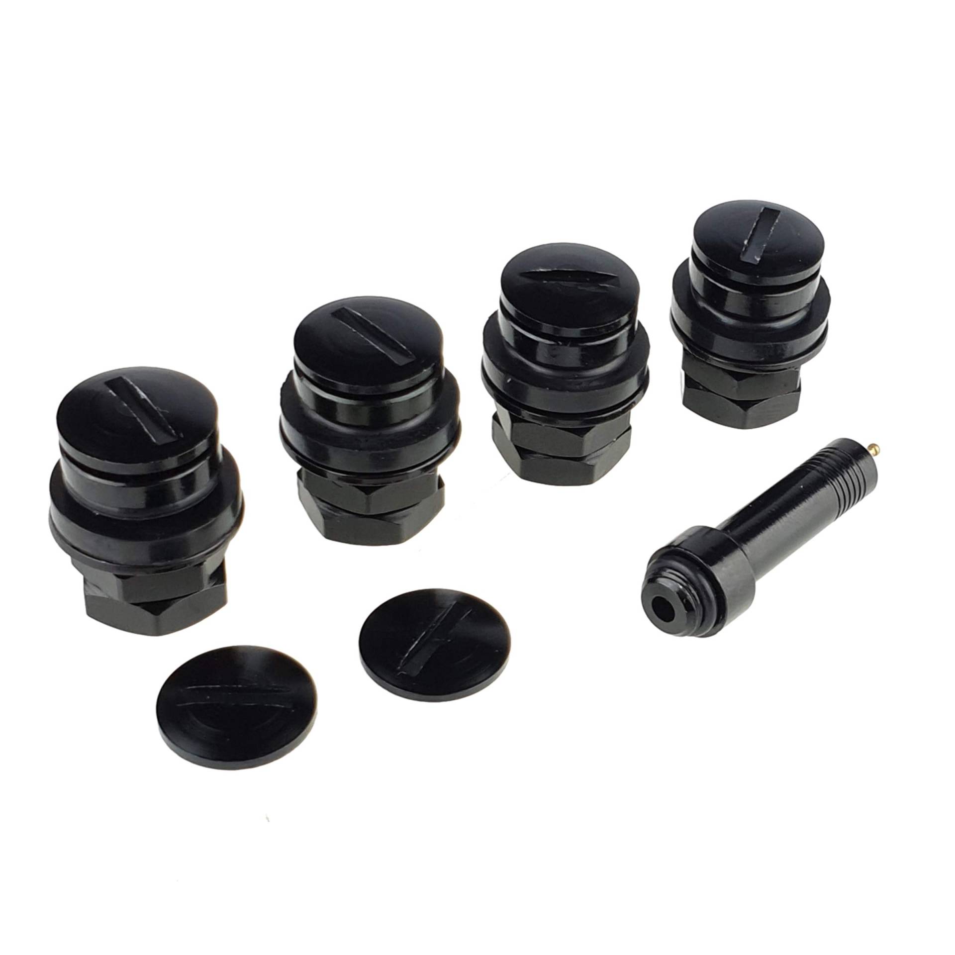 C CARBONADO 4x Versteckte Unsichtbare Ventile 11,3mm Schwarz Satz Alufelgen Felge Tuning PKW C CARBONADO 4x Versteckte Unsichtbare Ventile 11,3mm Schwarz Satz Alufelgen Felge Tuning PKW von C CARBONADO