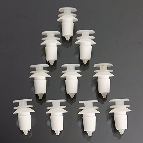 C-FUNN 10Pcs Einfügen Interior Trim Cover Clips mit Ösen Für VW T5 Kunststoff von C-FUNN