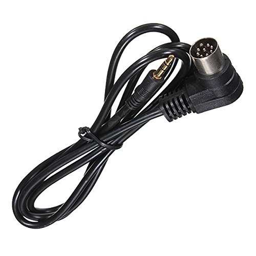 C-FUNN 3,5 mm Mini Jack AUX 8-Pin M-BUS Audio Input Adapter Kabel für Alpine von C-FUNN