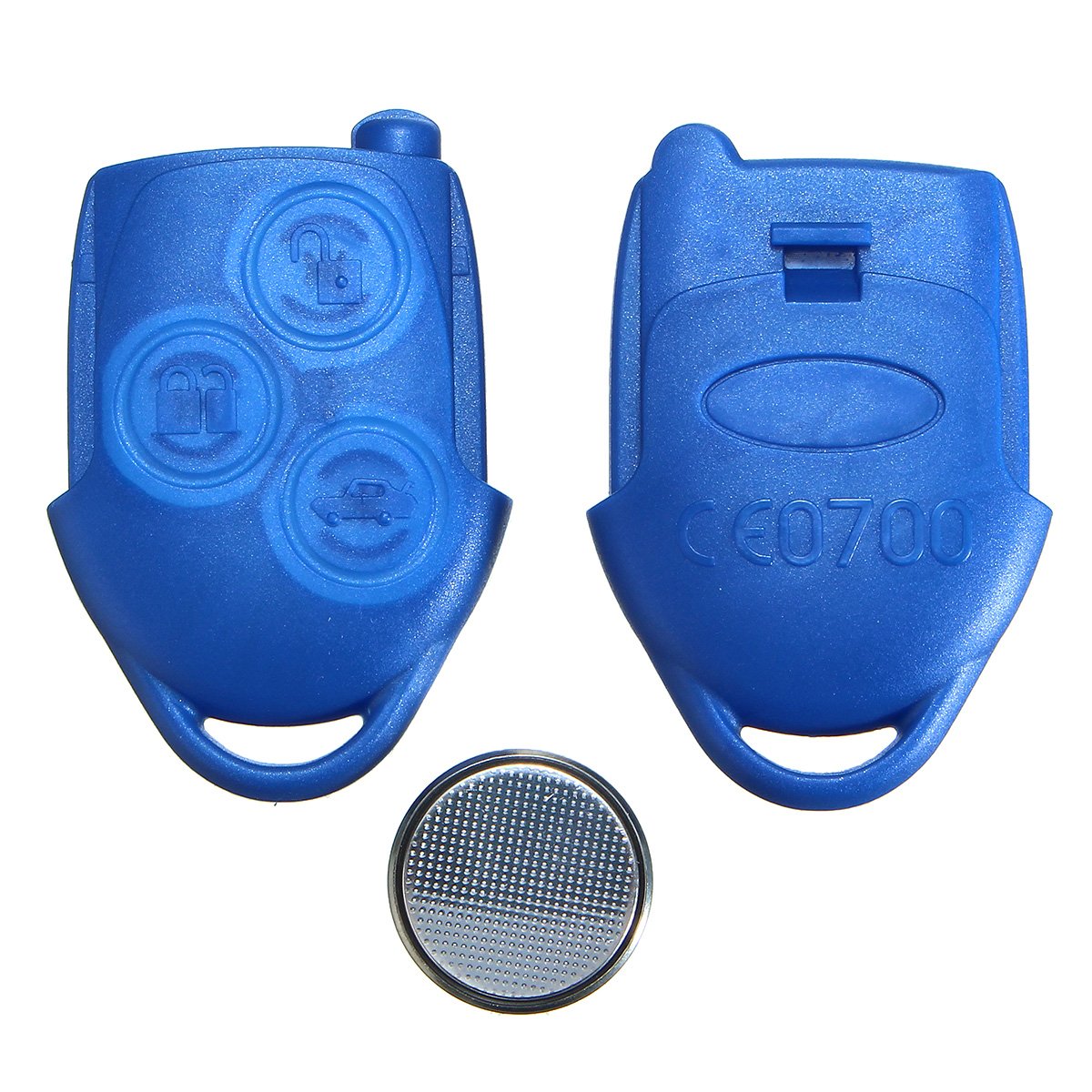 C-FUNN 3 Tasten Blau Fernschlüsselanhänger Mit Batterie Für Ford Transit Mk7 C-FUNN 3 Tasten Blau Fernschlüsselanhänger Mit Batterie Für Ford Transit Mk7 von C-FUNN