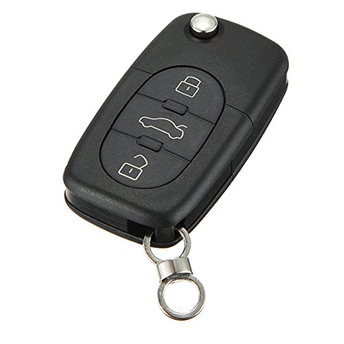 C-FUNN 3 Tasten Remote Schlüsselanhänger Case Shell Blade HAA Für Audi von C-FUNN