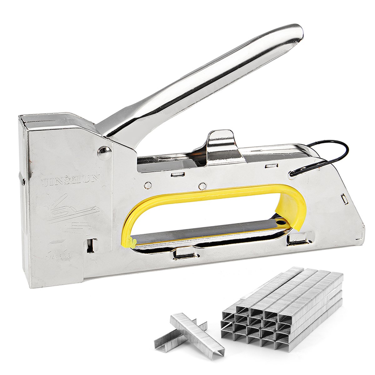 C-FUNN 4-6-8Mm Handliches Hochleistungs Papier Möbel Heftklammergewehr Tacker Mit 2400 Klammern C-FUNN 4-6-8Mm Handliches Hochleistungs Papier Möbel Heftklammergewehr Tacker Mit 2400 Klammern von C-FUNN