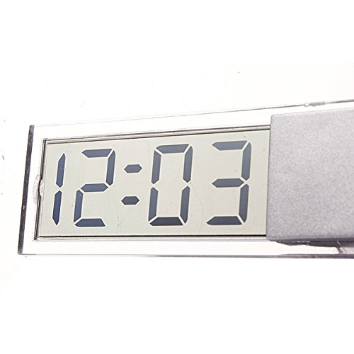 C-FUNN Mini-Uhr mit Saugnapf für Armaturenbrett und Windschutzscheibe von C-FUNN