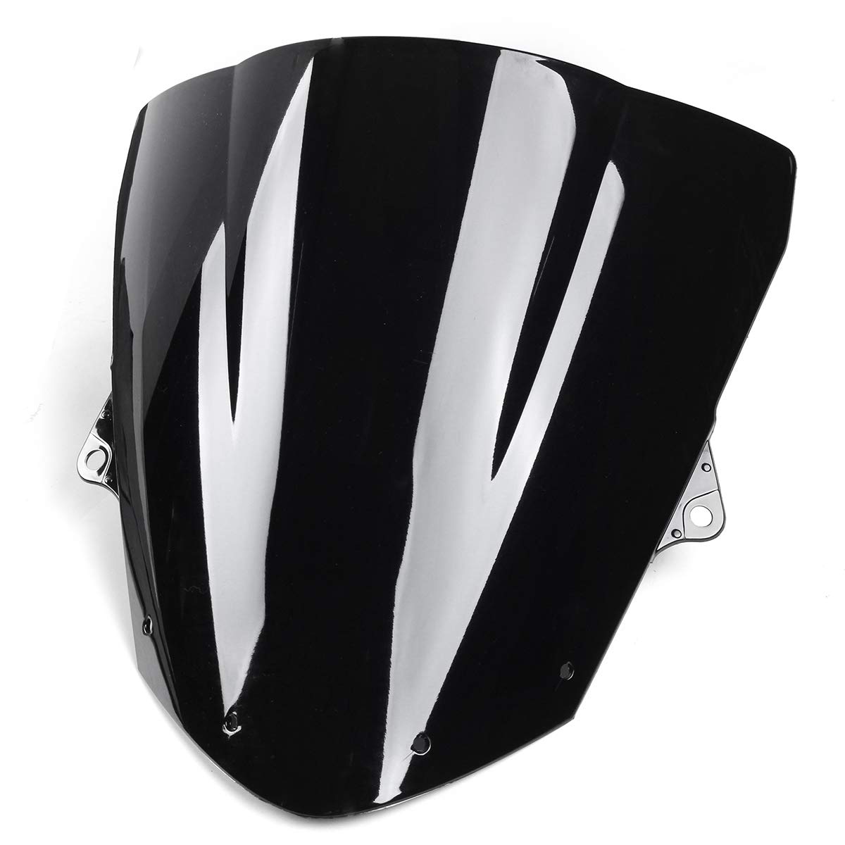 C-FUNN Motorrad-Windschutzscheibe für Kawasaki ZX6R 09-14 ZX10R 08–10, Schwarz C-FUNN Motorrad-Windschutzscheibe für Kawasaki ZX6R 09-14 ZX10R 08–10, Schwarz von C-FUNN