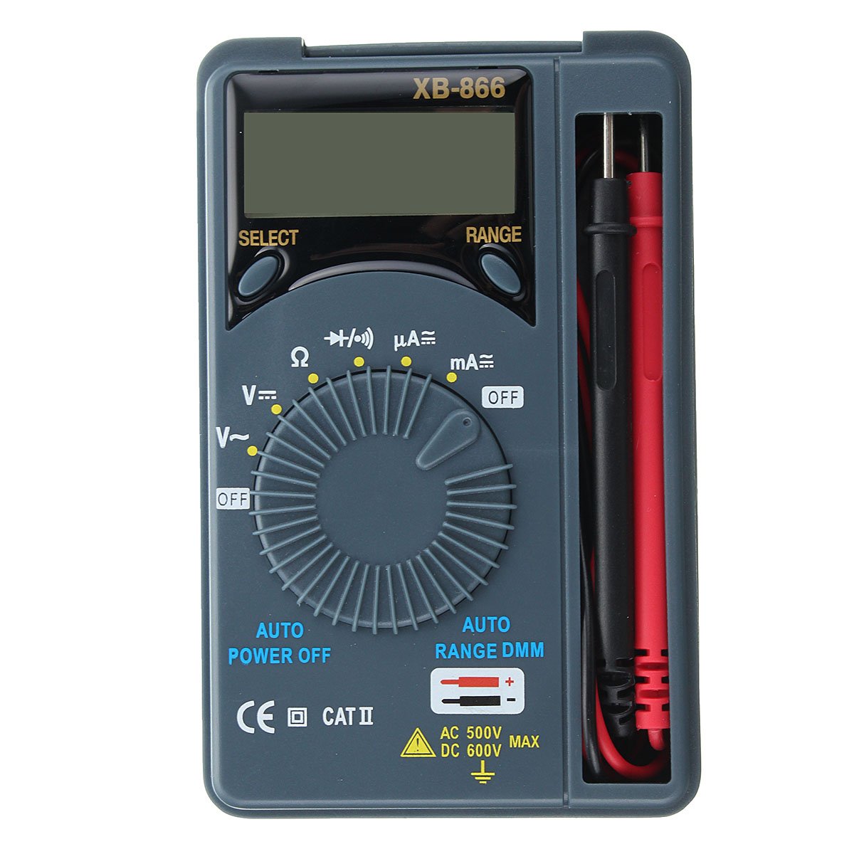 C-FUNN Xb866 Mini Auto Range LCD Voltmeter Tester Tool Ac/Dc Pocket Digital Multimeter von C-FUNN