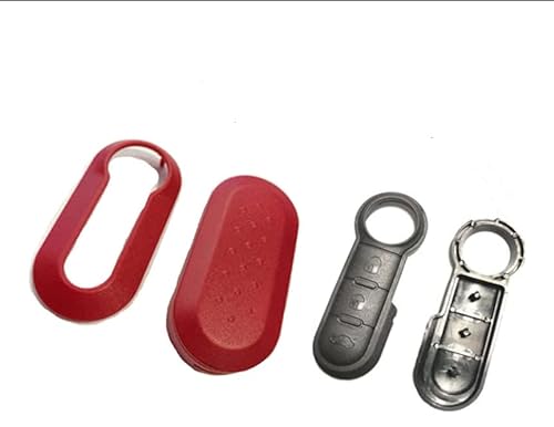 1 Stück Für Bravo Evo Doblo Schlüssel Funkschlüssel Autoschlüssel Tastenfeld Gummi + Gehäuse von C-P Zubehör