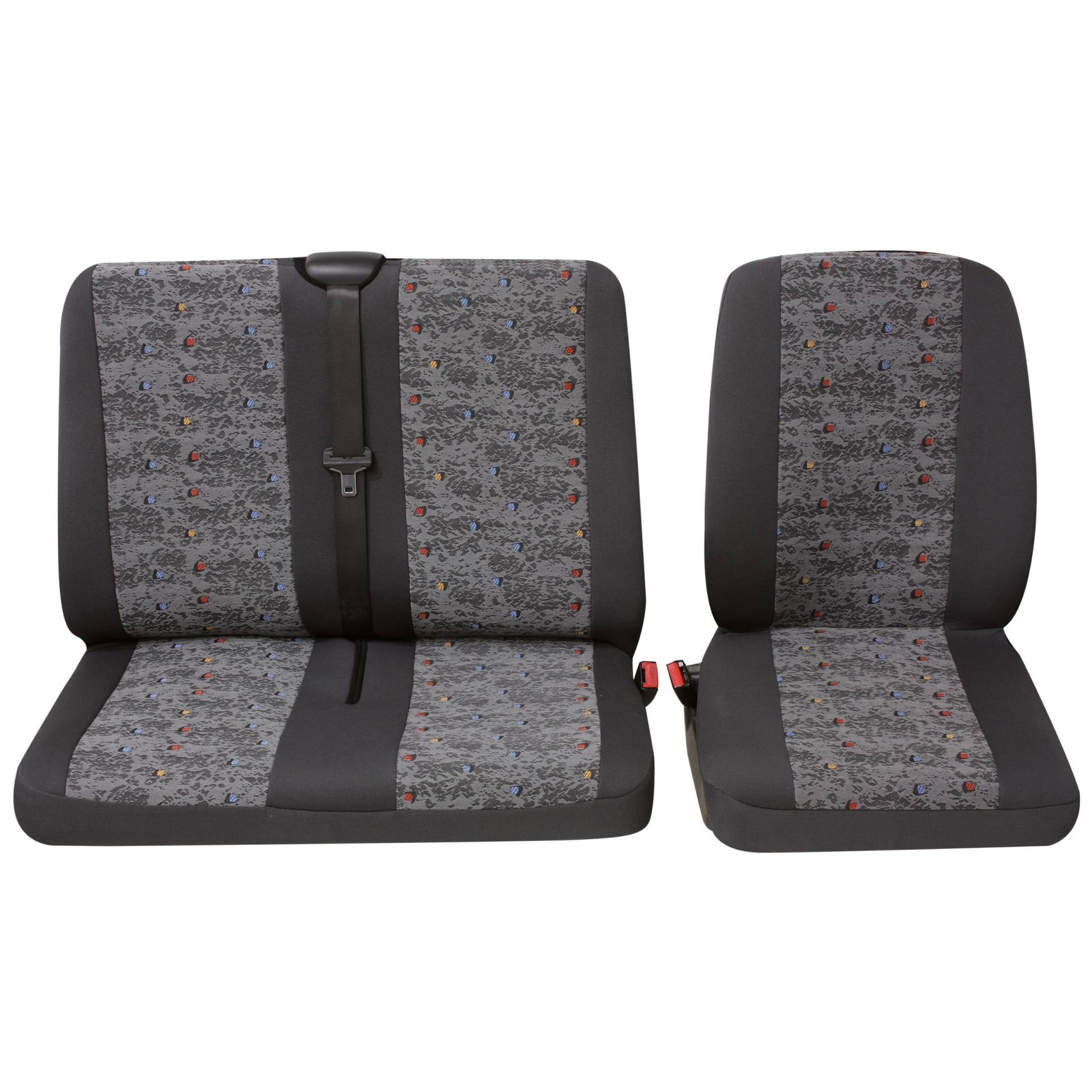 PETEX Auto Transporter Sitzbezüge für Einzel- und Doppelsitz (vorne) 2-teilig - Profi 3 in grau PETEX Auto Transporter Sitzbezüge für Einzel- und Doppelsitz (vorne) 2-teilig - Profi 3 in grau von PETEX